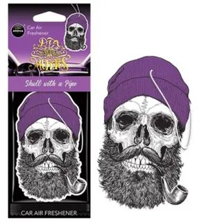 Ароматизатор Aroma Car Skull With a pipe (45183)