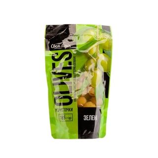 Оливки зелені 185 г Своя Лінія