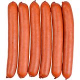 Ковбаски Вигода Гурман напівкопчені перший гатунок вагові, 100г