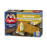 გაყინული თევზის ფილე ყველით და მწვანილებით /IGLO/ 300გრ