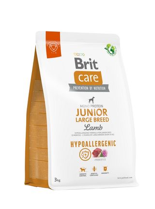 Brit Care Dog Hypoallergenic Junior д/цуц/молод/соб велик/пор ягня 3кг