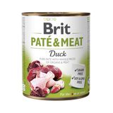 Корм вологий Brit Paté & Meat Duck д/собак качка 800 г