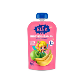 Пюре 110 г Карапуз яблуко-банан з 5 міс