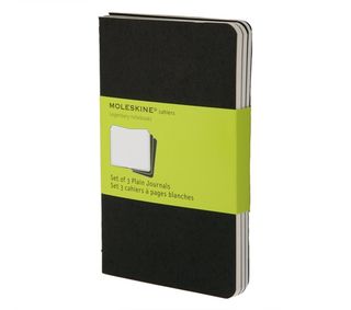 Записник Moleskine Cahier Кишеньковий / Нелінований Чорний