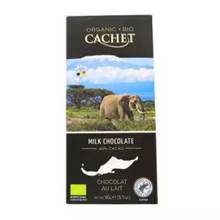 შოკოლადი /Kims Chocolates/  - "კაშე" ბიო, ორგანული ბელგიური რძიანი შოკოლადი, 12*90გ