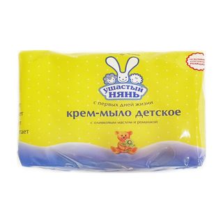 Ушастый Нянь, Крем-Мыло Ушастый Нянь 100Гр*4Шт Ромашка, шт, ШК: 4600697101989