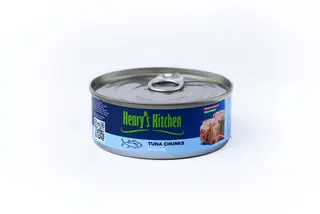 თევზის კონსერვი /Henry's Kitchen/თინუსის ფილე წყალში/140გრ