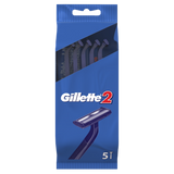 Бритви одноразові 5 шт Gillette-2 Для гоління
