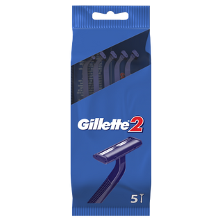 Бритви одноразові 5 шт Gillette-2 Для гоління