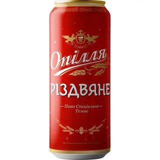 Пиво 0,5л Опілля Різдвяне темне 4,8%