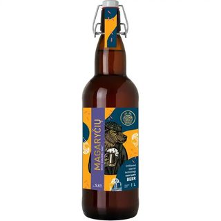 Пиво Aukstaitijos Bravorai Magaryciu напівтемне нефільтроване 1 л