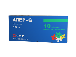 АЛЕР-G 10мг №10 табл (нов)