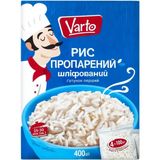 Рис Varto шліфований пропарений довгозернистий 4 x 100 г