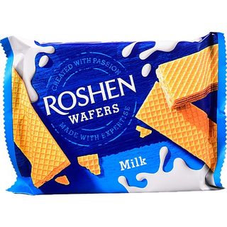 Вафлі Рошен 72 г Wafers молоко