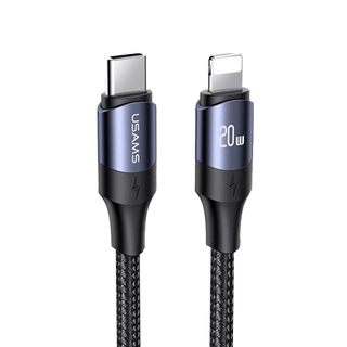 Кабель заряд USAMS  SJ521 Lightning 30W