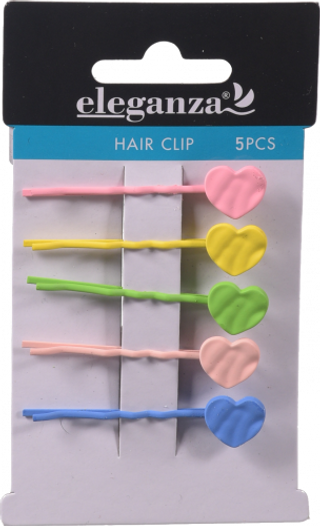 Набір заколок(невидимки) для волосся, 5 штук по 5 см арт. CY4654250 И688 (КІН)