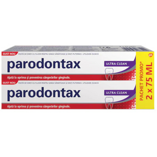 პაროდონტაქსი - კბ/პასტა Ultra Clean 75 მლ 3800 N2 0 Paradontax - toothpaste UltraClean 75 ml 3800 #2