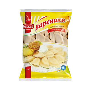 Вареники Баркад с картофелем 450гр