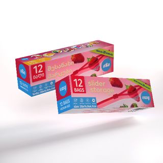 შესანახი პარკები ელვა შესაკრავით /იზი/ 12 ც