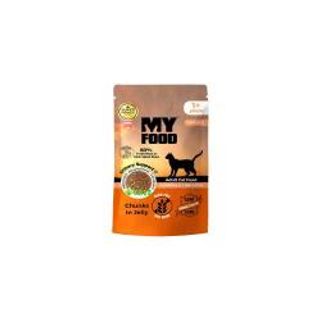My Food კატა, ორაგული ჟელეში - ზრდასრული 85 გრ.