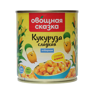 Եգիպտացորեն քաղցր «Օվոշնայա սկազկա» 310գր