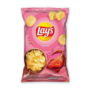 Чипсы Lay'S Краб 140Гр