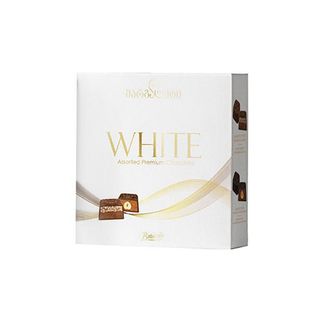 შოკოლადის კანფეტების ასორტი შავი და რძიანი თეთრი მარგალიტი /ბარამბო/ 225გრ