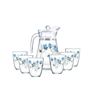 დეკანტერი ჭიქებით 1x7 Laflorita Luminarc-270402