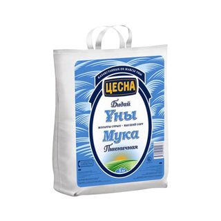 МУКА ЦЕСНА 5кг ПШЕНИЧНАЯ ВЫСШИЙ СОРТ, ШК: 4870001401412