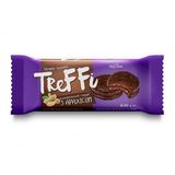 Печиво 100г Своя Лінія Треффі цукрове перешароване начинкою в кондитерській глазурі з арахісом