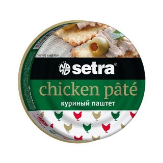 Паштет Setra 100Гр Куриный шк: 8600084001737