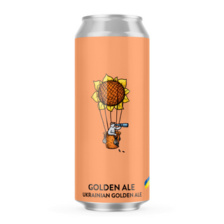 Пиво Varvar Golden Ale світле нефільтроване з/б, 0,33л