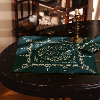 ხელსახოცი "ინტელიგენცია" მწვანე (6ც.)