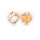 Іграшка Duvo+ для котів миша пухнаста з котячою м ятою