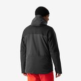 WEDZE КУРТКА ГОРНОЛЫЖНАЯ МУЖСКАЯ ВОДОНЕПРОНИЦАЕМАЯ 500 ЧЕРНАЯ Серый M.