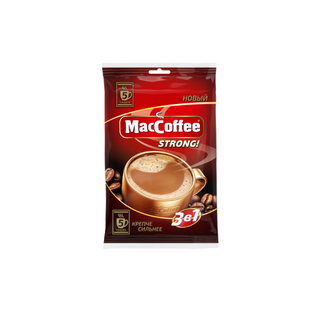 Кофе Maccoffee Strong 3В1 Саше