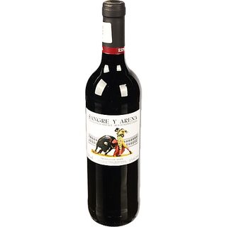 Вино Sangre y Arena 0.75л тинто семідульче червоне п.сладкое