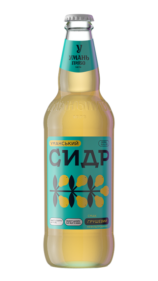 "Уманський сидр" смак грушевий" 0,5l