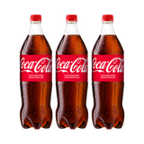 3 x Напиток Coca-Cola Кока-Кола 1л. газированный