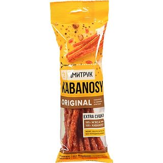 Ковбаски Kabanosy 80г original свинина