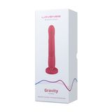Lovense - Gravity Thrusting Dildo App Controlled Red (6972677430104)