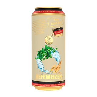 Пиво "NoAd.Beer Hefeweizen (1st Class)" пшеничне нефільтроване 0,5л 5,2% з/б