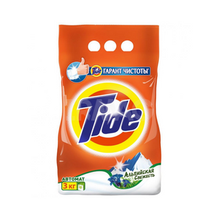 ПОРОШОК TIDE АВТОМАТ АЛЬПИЙСКАЯ СВЕЖЕСТЬ 3КГ ПАК
