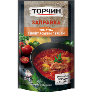 Заправка Торчин Томатна Болгарський Перець д/п 220г