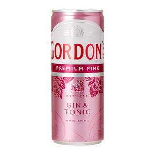 Напій слабоалкогольний Gordon’s Pink Gin+Tonic 0,25л 6,4%