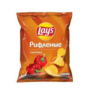 Чипсы Lay'S Рифленные Паприка 225 Гр П/П