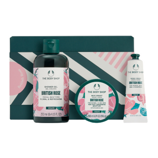 ბოდი შოპი - სასაჩუქრე ნაკრები AYR25 G3 ბრიტანული ვარდი შხ.გელი 250მლ. იოგურტი 200მლ. ხელის კრემი 30მლ 0 G3 SMALL BRITISH ROSE AR25 44962