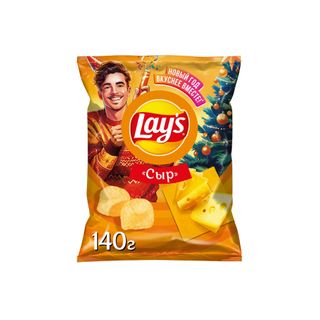 Чипсы картофельные/Lays/сыр 140г