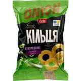 Кільця кукурудзяні Varto зі смаком цибулі 75 г
