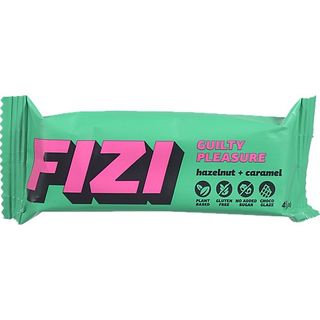 Батончик у шоколадній глазурі Hazelnut+caramel FIZI 45 г